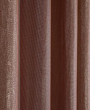 Тюль «Визар» винно-коричневого цвета