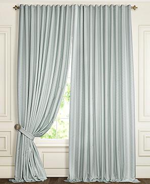 Портьера «Венкель» голубого цвета