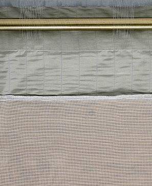 Комплект штор «Одрил» голубого цвета