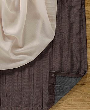 Комплект штор «Одрил» винного цвета