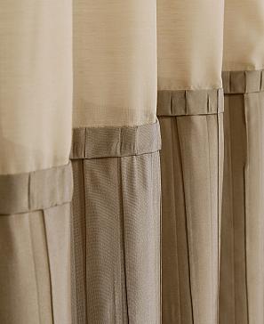 Комплект штор «Одрил» цвета капучино