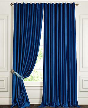 Портьера «Флести» синего цвета