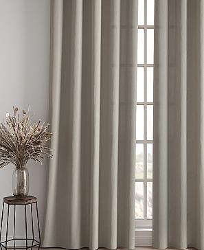 Комплект штор «Карес» светло-серого цвета
