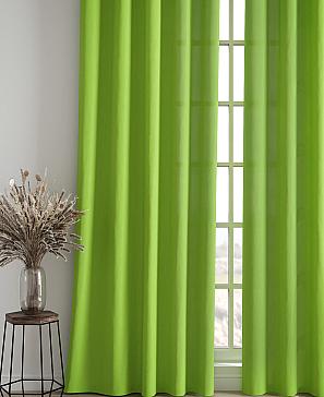 Комплект штор «Карес» лаймового цвета