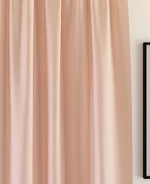 Комплект штор «Карес» кремово-персикового цвета