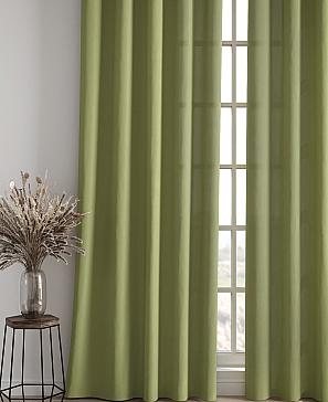 Комплект штор «Карес» фисташкового цвета