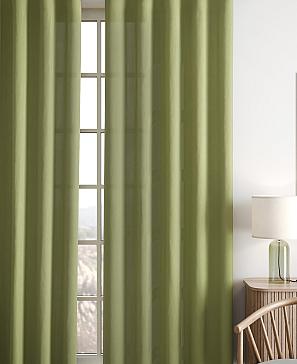 Комплект штор «Карес» фисташкового цвета