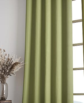 Комплект штор «Карес» фисташкового цвета