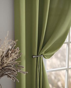 Комплект штор «Карес» фисташкового цвета