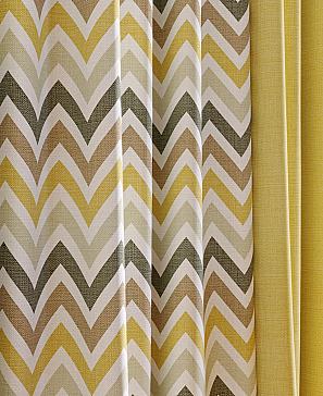 Комплект штор «Брианис (горчичный)» | фото 2