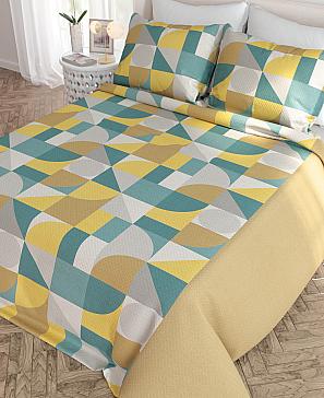 Комплект штор «Абирон (горчичный)»