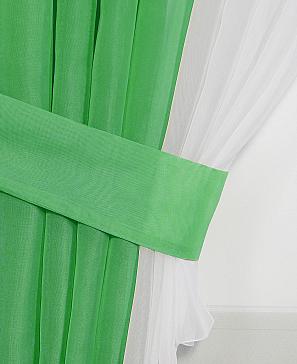 Комплект штор «Матуш» зеленого цвета