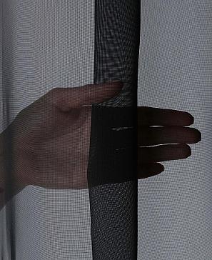 Комплект штор «Матуш» черного цвета