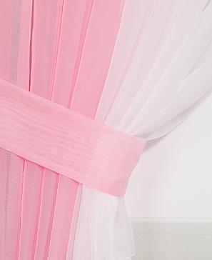 Комплект штор «Шатун» розового цвета