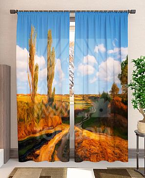 Комплект фотоштор «Сельская дорога» | фото 2