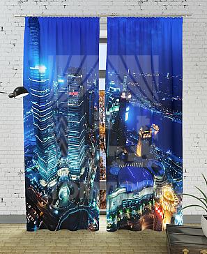 Комплект фотоштор «Огни ночного мегаполиса» | фото 2