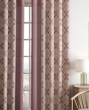 Комплект штор «Гирин (розовый)»