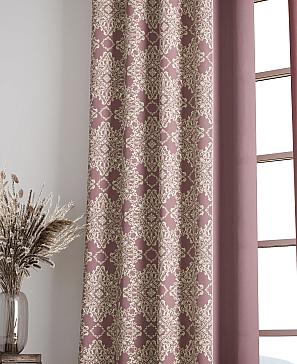 Комплект штор «Гирин (розовый)»