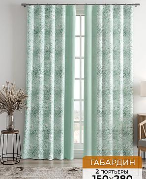 Комплект штор «Кастер (мятный)» | фото