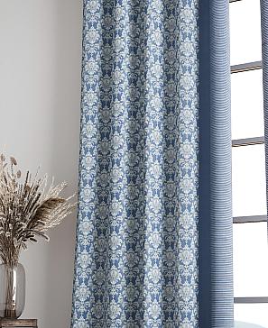 Комплект штор «Эгберт (синий)»