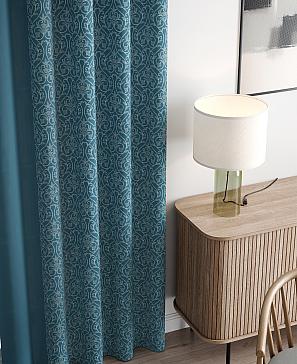 Комплект штор «Лабринис (бирюзовый)» | фото 3