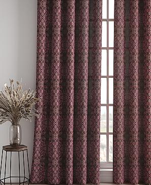 Комплект штор «Вилас (вишневый)»