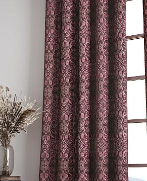 Комплект штор «Вилас (вишневый)»