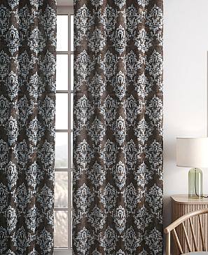 Комплект штор «Луврис (коричневый)»