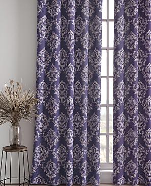 Комплект штор «Луврис (фиолетовый)»