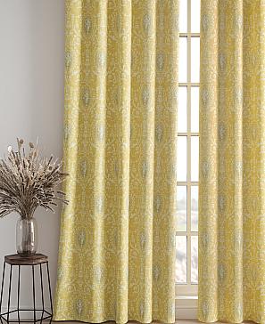 Комплект штор «Роксис (желтый)»