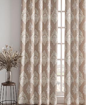 Комплект штор «Лейсис (бежевый)»