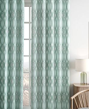 Комплект штор «Горнис (мятный)»