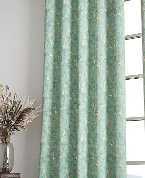 Комплект штор «Рогнис (бирюзовый)»