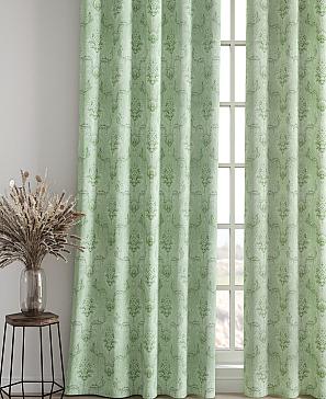 Комплект штор «Бривис (зеленый)»