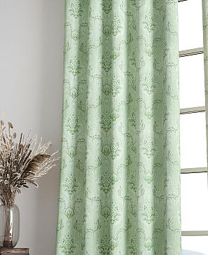 Комплект штор «Бривис (зеленый)»