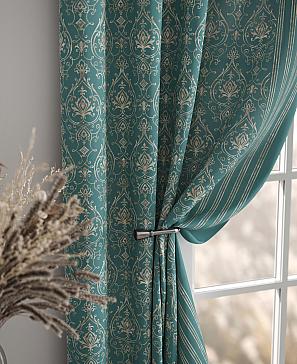 Комплект штор «Султан (бирюзовый)»