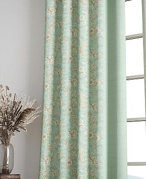 Комплект штор «Габрис (мятный)»