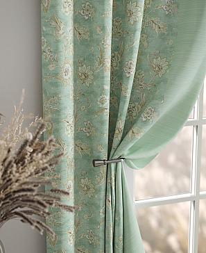 Комплект штор «Габрис (мятный)»
