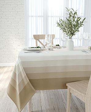 Тюль «Абриони» бежевого цвета