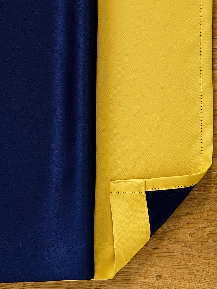 Комплект штор Эфти (жёлто-синий) - фото 4