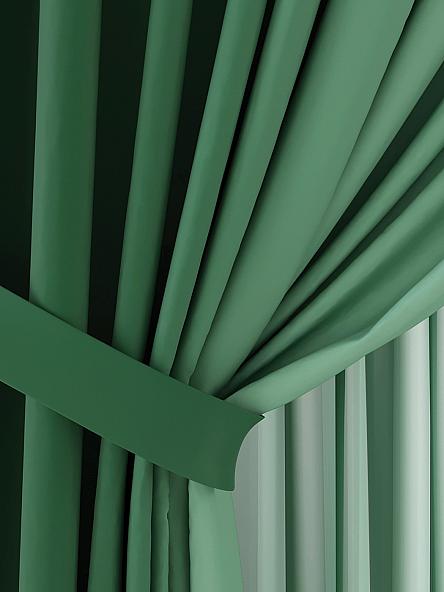 Комплект штор Лендрис (зеленый) - фото 3