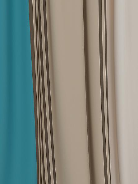 Комплект штор Монглис (бирюзовый) - фото 3