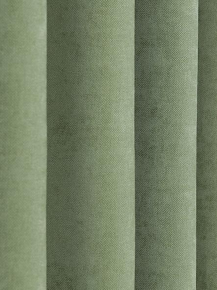 Комплект штор Астрид (лаймово-зеленый). Подшит:142 см - фото 2