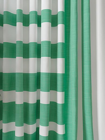 Комплект штор Рилфенс (зеленый) - фото 2