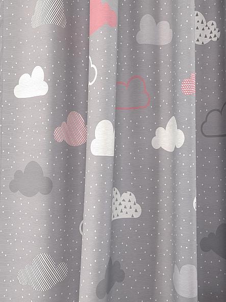 Комплект штор для детской Клуди (розовый) - фото 2