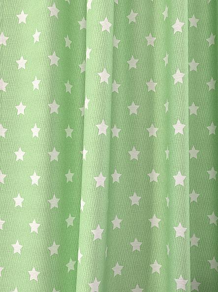 Комплект штор для детской Мортика (зеленый) - фото 2