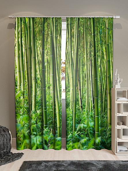 Комплект фотоштор Бамбуковые джунгли - фото 2