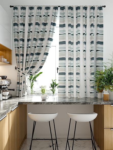 Комплект штор для кухни Ривакис - фото 2