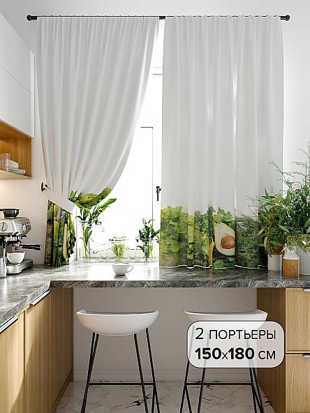 Комплект штор для кухни Ринтина