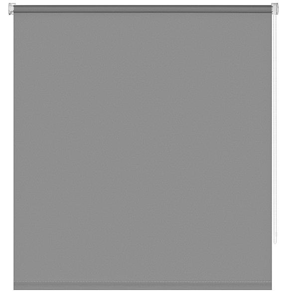 Рулонная штора для кухни Миниролл Серый